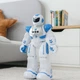 Robot zdalnie sterowany LEAN Toys SMART BOT mówi i tańczy Niebieski 28841 (5905991088226) - obraz 3