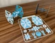 Збірна модель-конструктор зоряний винищувач TIE Fighter у святковому дизайні сніжинка. Aivory - изображение 1