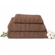 Комплект полотенец махровых 3 шт BEKI 5853-2/3 (50x90, 70х140, 100х150) - изображение 1