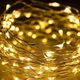 Гирлянда нить Роса от USB, 30м, 300LED + Теплый белый / Светодиодная новогодняя гирлянда - изображение 2