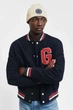 Чоловіча біла вовняна шапка WOOL KNITTED BEANIE Gant OS 9911036 - изображение 2