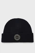 Чоловіча темно-синя вовняна шапка WOOL KNITTED BEANIE Gant OS 9911036 - изображение 1