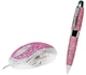 Mysz Logilink ID0124 Diamond USB + TouchPen Pink (4052792034059) - obraz 1