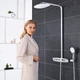 Душова система Grohe Rainshower System Smart Control 360 DUO з термостатом, латунь, хром/білий (26250LS0) - зображення 2