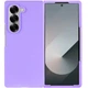 Чехол на Samsung Galaxy Z Fold5 / для самсунг галакси зет фолд 5 силикон Сиреневый / Dasheen - изображение 2
