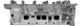 Головка блоку циліндрів (ГБЦ) Renault Captur I, H5F, CAM, 110425271R, 1104100Q2F, 910038 - зображення 6
