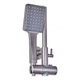 Душева колона із змішувачем Haiba Kubus 009-J Graphite (HB4005) (00150102) - зображення 3