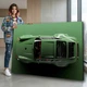 Картина з машиною - Porsche 911 Green Dream - 40х60 см - зображення 5