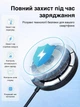 Магнитная беспроводная зарядка для айфон MagSafe 15W Type C зарядное устройство для Apple iPhone 17 16 15 14 13 12 11 Х 8 AirPods 4 3 2 LEXEGO BZU3MSC/B Black - изображение 3