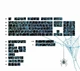 Spider Web Side Print — ігрові кейкапи PBT профілю з боковою гравіровкою та RGB - зображення 1