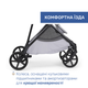 Коляска 2 в 1 Chicco Seety, цвет cloud (87097.56.01) - изображение 12