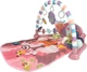 Mata dla niemowląt LEAN Toys z pianinkiem Różowa 8490 (5903802458794) - obraz 1