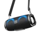 Портативная беспроводная Bluetooth колонка HOCO HC12 Sports акустика с RGB-подсветкой и влагозащитой IPX4 |BT5.0, 5W × 2, USB/AUX/TF/FM, 2h, 1200mAh| Черный - изображение 1