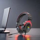 Проводные компьютерные наушники Jedel GH581 Gaming |проводная игровая гарнитура, 40-мм динамики, USB, всенаправленный поворотный микрофон, RGB подсветка, для ПК и ноутбуков| Черный - изображение 3