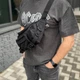 Поясная нагрудная сумка бананка через плечо Urban Armor черная - изображение 5