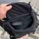 Поясная нагрудная сумка бананка через плечо Urban Armor черная - изображение 6