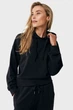 Жіноче чорне худі Mexx L MF007503343W - изображение 1