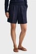 Жіночі темно-сині лляні шорти REL LINEN BLEND PULL ON Gant 36 4020096 - изображение 1