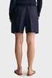Жіночі темно-сині лляні шорти REL LINEN BLEND PULL ON Gant 36 4020096 - изображение 3