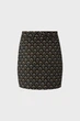Жіноча жакардова спідниця з візерунком Jacquard geo mini skirt Mexx M MF007403051W - зображення 5