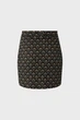 Жіноча жакардова спідниця з візерунком Jacquard geo mini skirt Mexx M MF007403051W - зображення 6