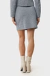 Жіноча синя твідова спідниця Classic jacquard skirt Mexx L MF007401451W - изображение 3