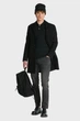 Чоловіче чорне поло REG CONTRAST PIQUE SS RUGGER Gant S 2062026 - изображение 2