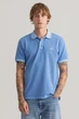 Чоловіче блакитне поло SUNFADED PIQUE SS RUGGER Gant L 2052028 - изображение 1