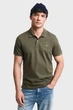 Чоловіче оливковое поло REG SHIELD SS PIQUE POLO Gant M 2210 - изображение 1