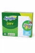 Змінні сухі серветки для швабри Swiffer Dry, 20 шт - изображение 1