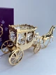 Фигурка с камнями Swarovski Карета с лошадью 13 см 160707 - изображение 4