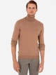 Гольф-водолазка мужская Pierre Cardin G021SZ0TK-000-2028197(Camel Melanj) XL Светло-коричневая (8683857742341) - изображение 4