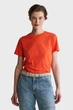 Жіноча червона футболка REG SHIELD SS T-SHIRT Gant L 4200200 - зображення 1