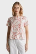 Жіноча біла футболка з візерунком REG SAILING PRINT SS T-SHIRT Gant S 4200587 - изображение 1