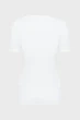 Жіноча біла футболка BUTTON T-SHIRT Gant S 4204219 - изображение 2