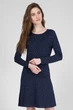 Жіноча темно-синя сукня Gant L 4204349 - изображение 1