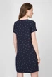 Жіноче темно-синє плаття з візерунком CLASSIC SHIFT MICRO PRINT Gant 36 4501069 - зображення 4