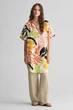 Жіноча лляна сукня з візерунком REL PALM PRINT SS LINEN CAFTAN Gant 36 4503329 - изображение 3