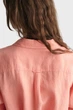 Жіноча коралова лляна сукня Gant 34 4503319 - изображение 4