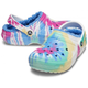 Утеплені сабо Crocs Classic Lined Tie Dye Clog 44 р 28.4-29 см Різнокольорові 206341 M11/W13 Powder Blue/Multi - зображення 3