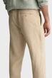 Чоловічі бежеві лляні брюки RELAXED LINEN DS Gant M 1505272 - изображение 5