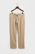 Чоловічі бежеві лляні брюки RELAXED LINEN DS Gant M 1505272 - изображение 8