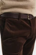 Чоловічі коричневі вельветові брюки SLIM Gant 33-32 1505319 - изображение 5