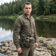 Сумка з флягою MFH Waist Bag with Drinking Bottle, Вудленд - зображення 4