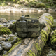 Сумка з флягою MFH Waist Bag with Drinking Bottle, Вудленд - зображення 7