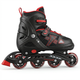 Детские раздвижные ролики SP-Sport Skates 0014 размер 35-38 Black-Red - изображение 4