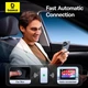 Адаптер BASEUS SafeJourney Series Wireless CarPlay Adapter (C10745100813-00) Grey - изображение 11