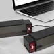 Саундбар JEDEL S562 RGB 6Вт USB, акустична система 2.0 для ПК та ноутбука, комп'ютерна колонка з підсвіткою, AUX 3.5 мм, компактний саундбар для ігор та фільмів - зображення 2