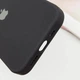Чохол Silicone Premium case MagSafe з захистом камери та дисплея для iPhone 17 Pro Max black 5143 - зображення 7