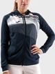 Толстовка на молнии с капюшоном женская Joma Supernova II 901067.332 M Темно-синяя с белым (9999248845102) - изображение 3